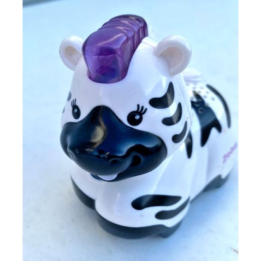 VTECH Go Go Smart Animals Zara Zebra Lights & Sounds Interactive Wheels Car Toy